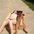 Getting A Tan Together