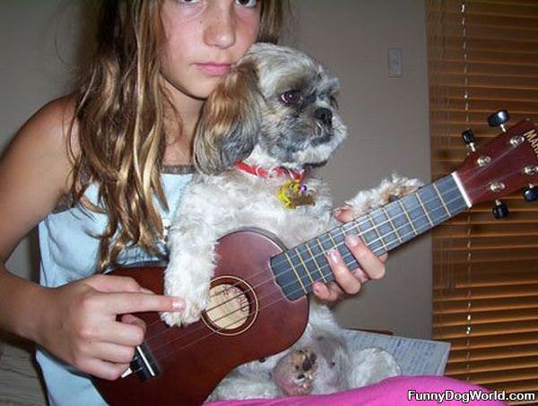 Playing Guitar